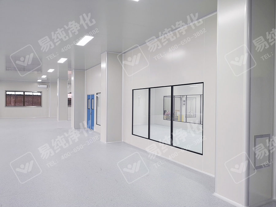 整體工程采用手工板裝修改造，吊頂采用手工單玻鎂凈化板，墻體采用手工巖棉板.jpg